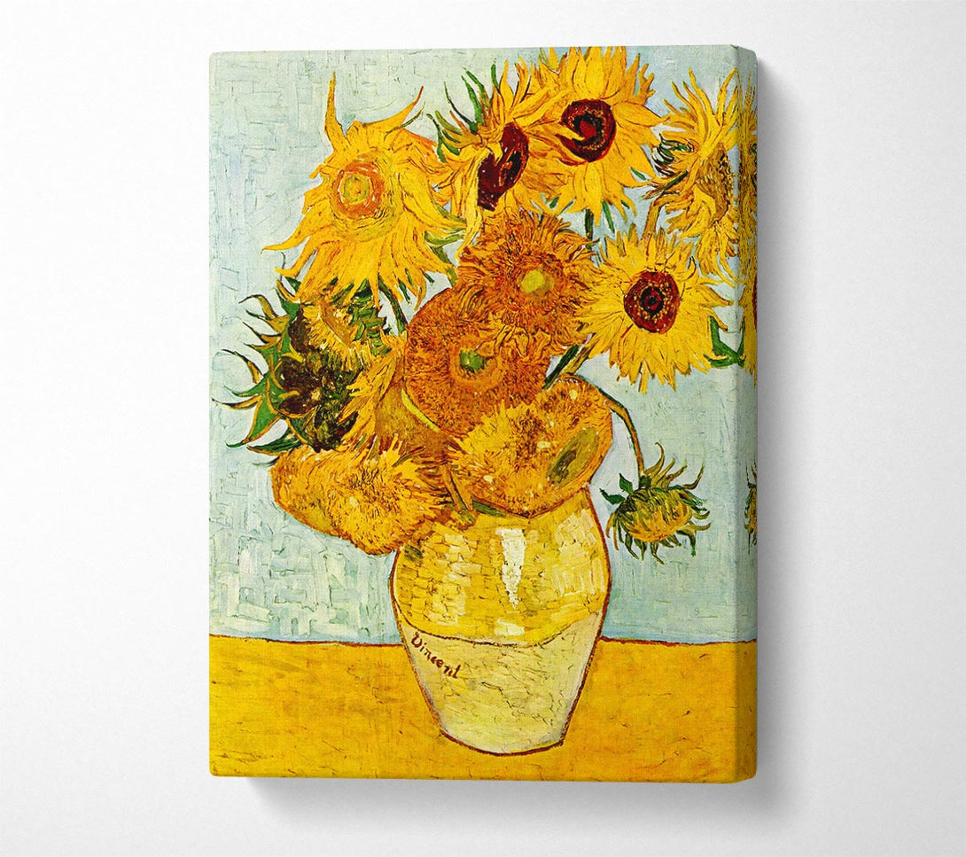 Picture of Van Gogh Sunflowers Canvas Print Wall Art