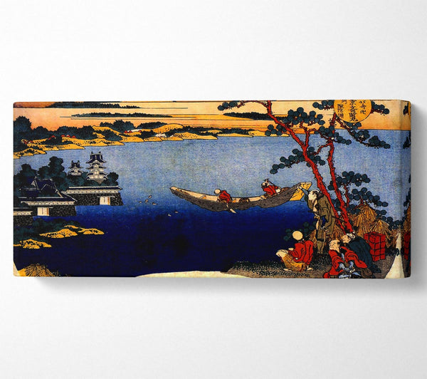 Hokusai View Of Lake Suwa