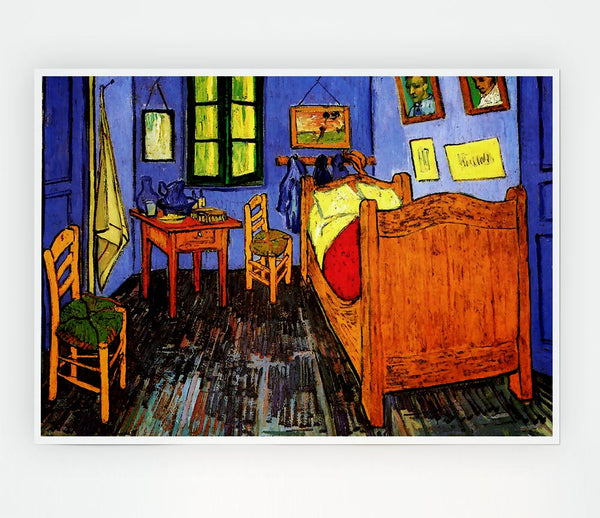 Vincents Bedroom In Arles By Van Gogh 6 Print Poster Wall Art