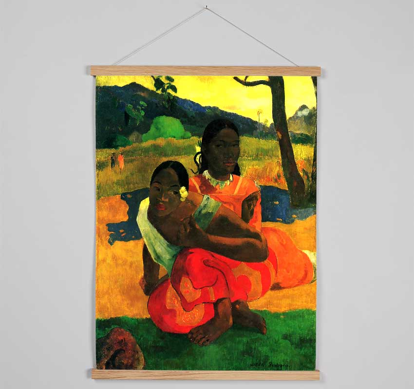 Gauguin When You Hear Hanging Poster - Wallart-Direct UK