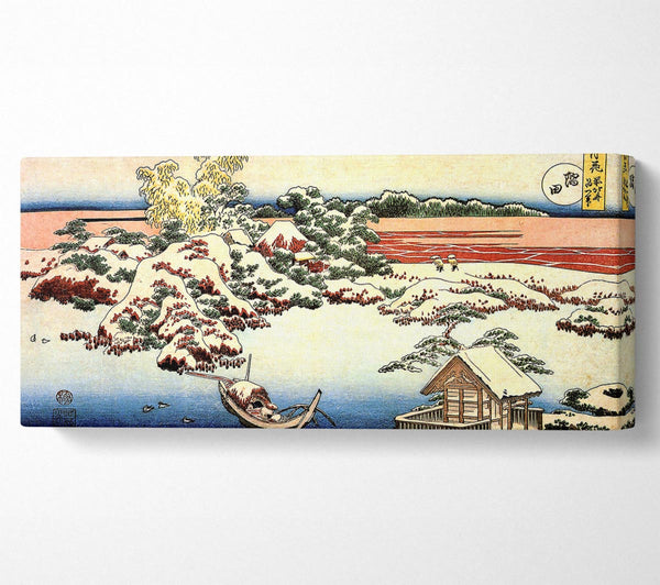 Hokusai Winter Landscape Of Suda