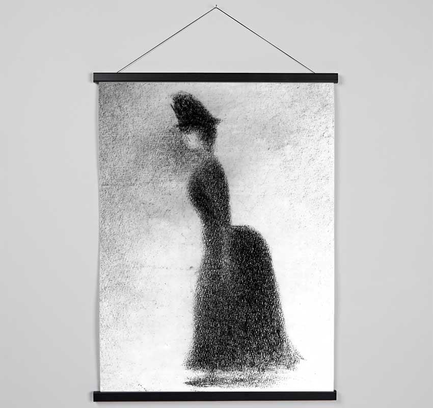 Seurat Woman Hanging Poster - Wallart-Direct UK