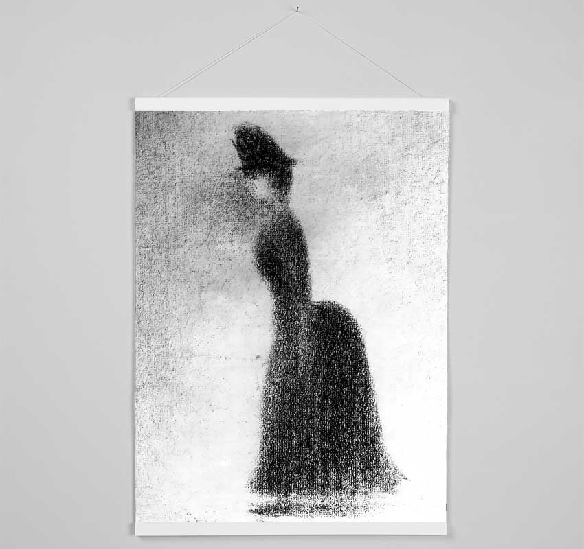 Seurat Woman Hanging Poster - Wallart-Direct UK