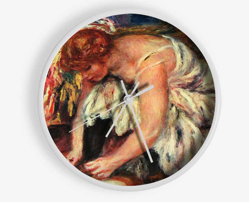 Renoir Woman Shoe Syndicate Clock - Wallart-Direct UK