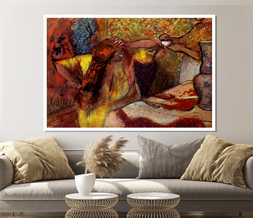 Degas Women At The Toilet 1 Print Poster Wall Art