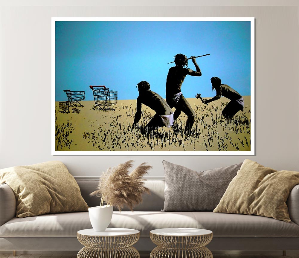 Trolley Hunters Print Poster Wall Art