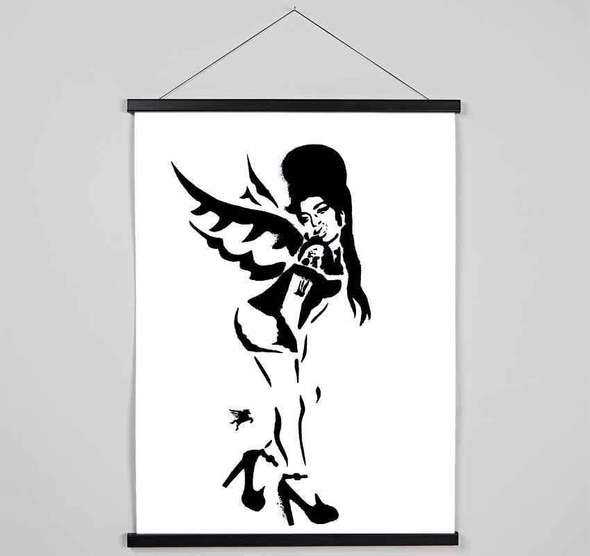 Amy Winehouse Wings Hanging Poster - Wallart-Direct UK