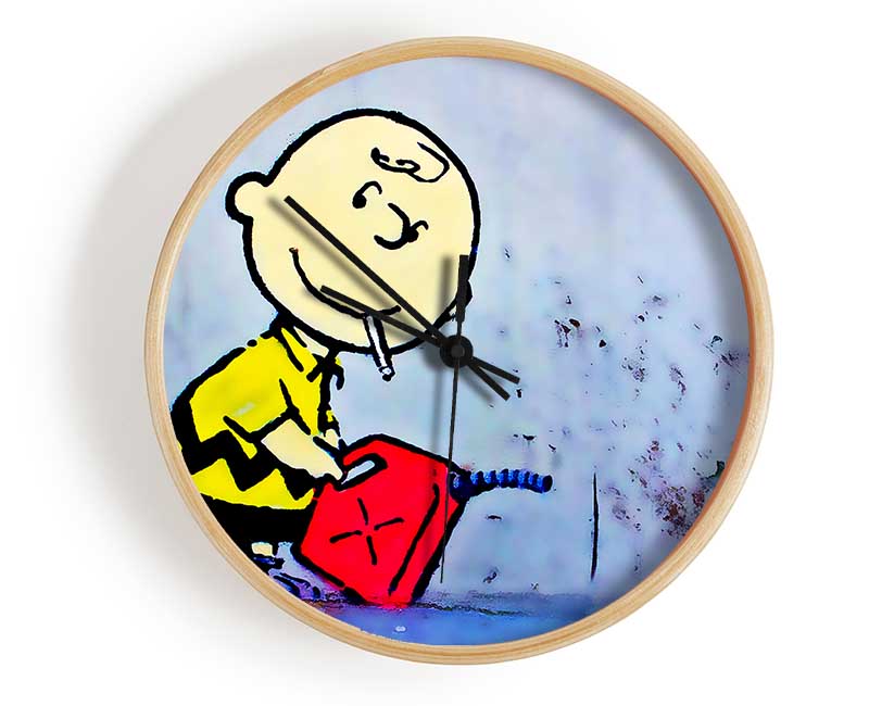 Bad Boy Charlie Clock - Wallart-Direct UK