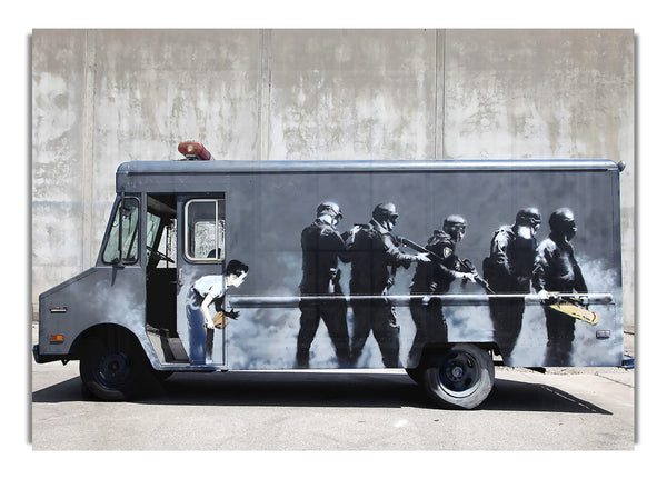 Banksy Swat Truck