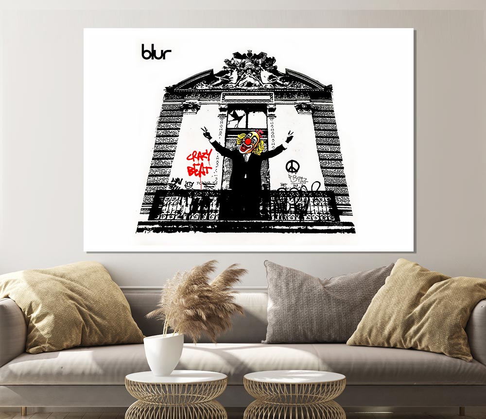 Blur Print Poster Wall Art