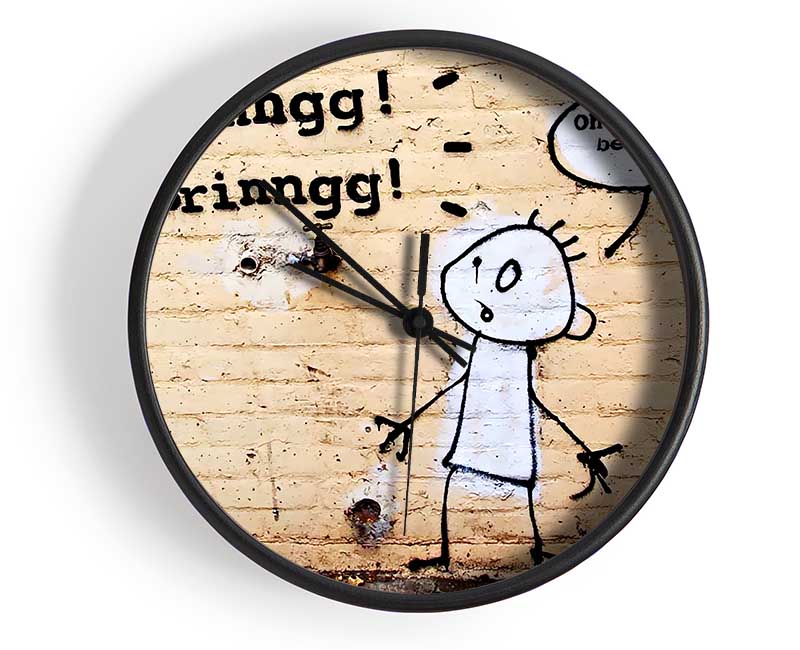 Brinngg Brinngg Clock - Wallart-Direct UK