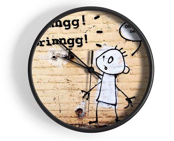 Brinngg Brinngg Clock - Wallart-Direct UK