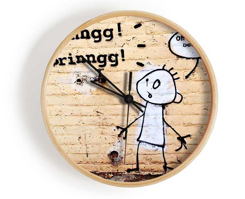 Brinngg Brinngg Clock - Wallart-Direct UK