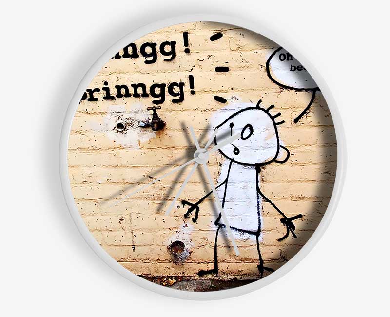 Brinngg Brinngg Clock - Wallart-Direct UK