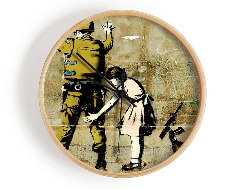 Child Searching Soldier Clock - Wallart-Direct UK