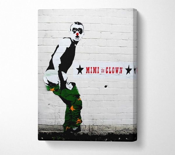 Picture of Clown Canvas Print Wall Art