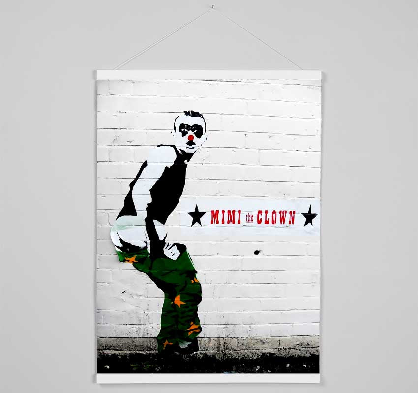 Clown Hanging Poster - Wallart-Direct UK