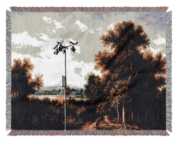 Countryside Cctv Woven Blanket