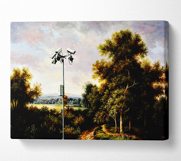 Picture of Countryside Cctv Canvas Print Wall Art