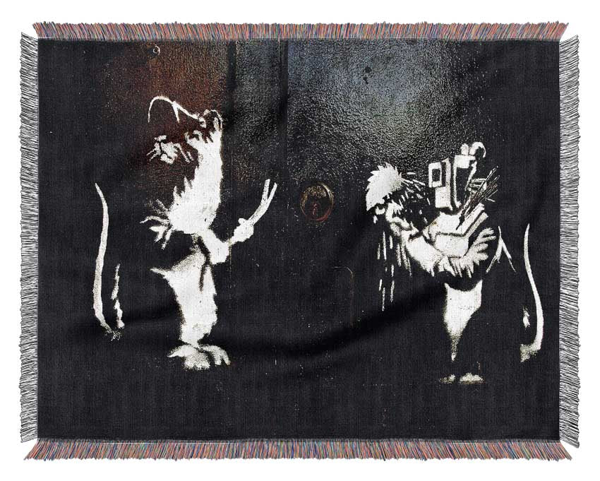 Crooked Rats Woven Blanket