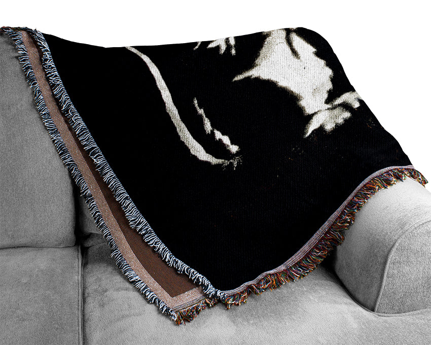 Crooked Rats Woven Blanket