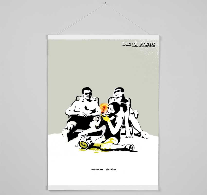 Dont Panic Hanging Poster - Wallart-Direct UK