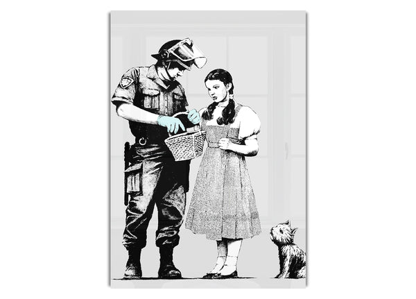 Dorothy Lost Banksy Canvasb P