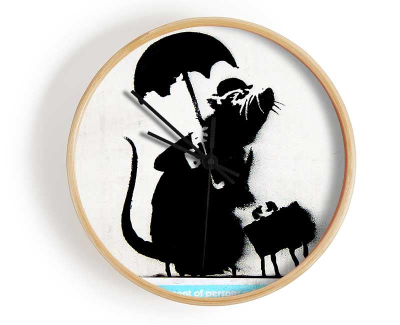 Electrical Rat Clock - Wallart-Direct UK