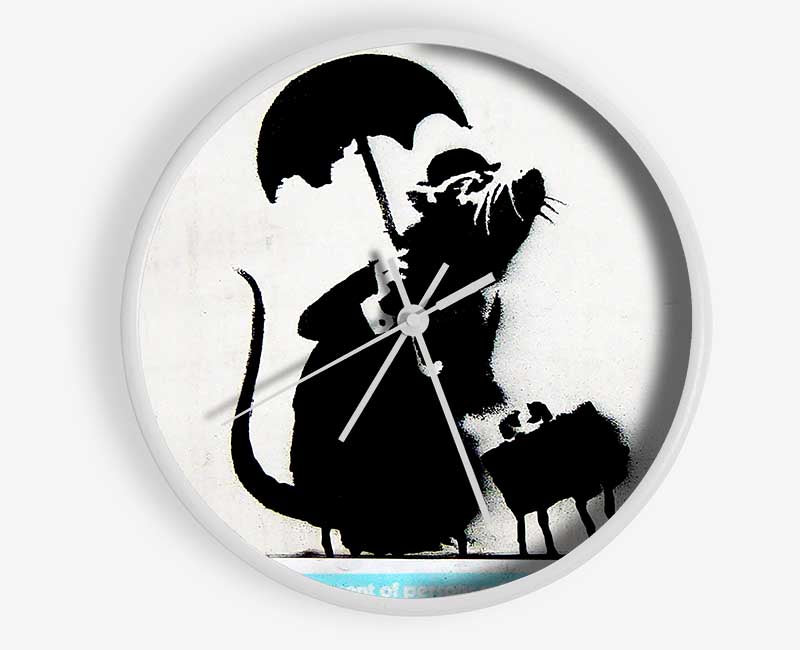 Electrical Rat Clock - Wallart-Direct UK