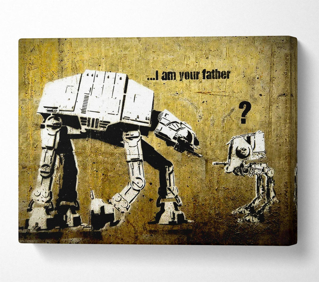 Picture of I Am Your Father Canvas Print Wall Art