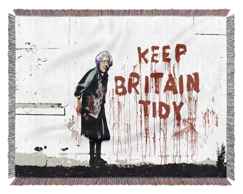 Keep Britain Tidy Woven Blanket