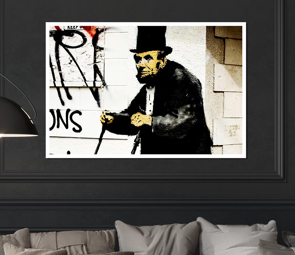 Lincoln Print Poster Wall Art