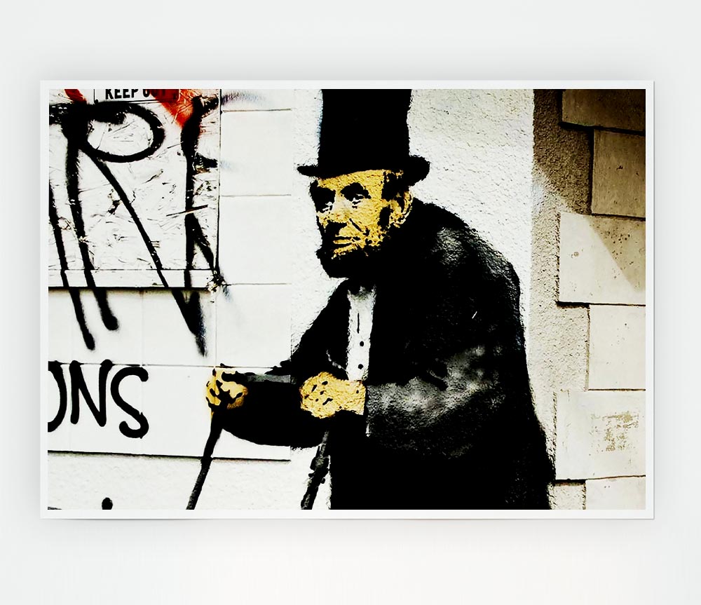 Lincoln Print Poster Wall Art