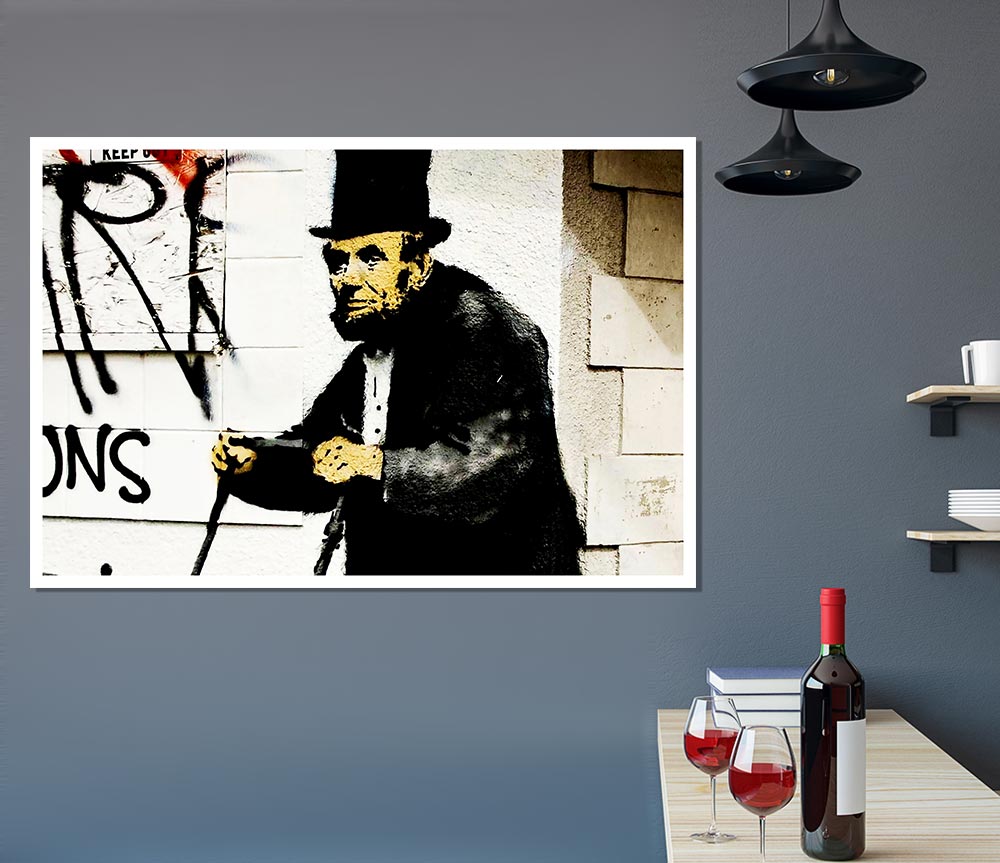 Lincoln Print Poster Wall Art