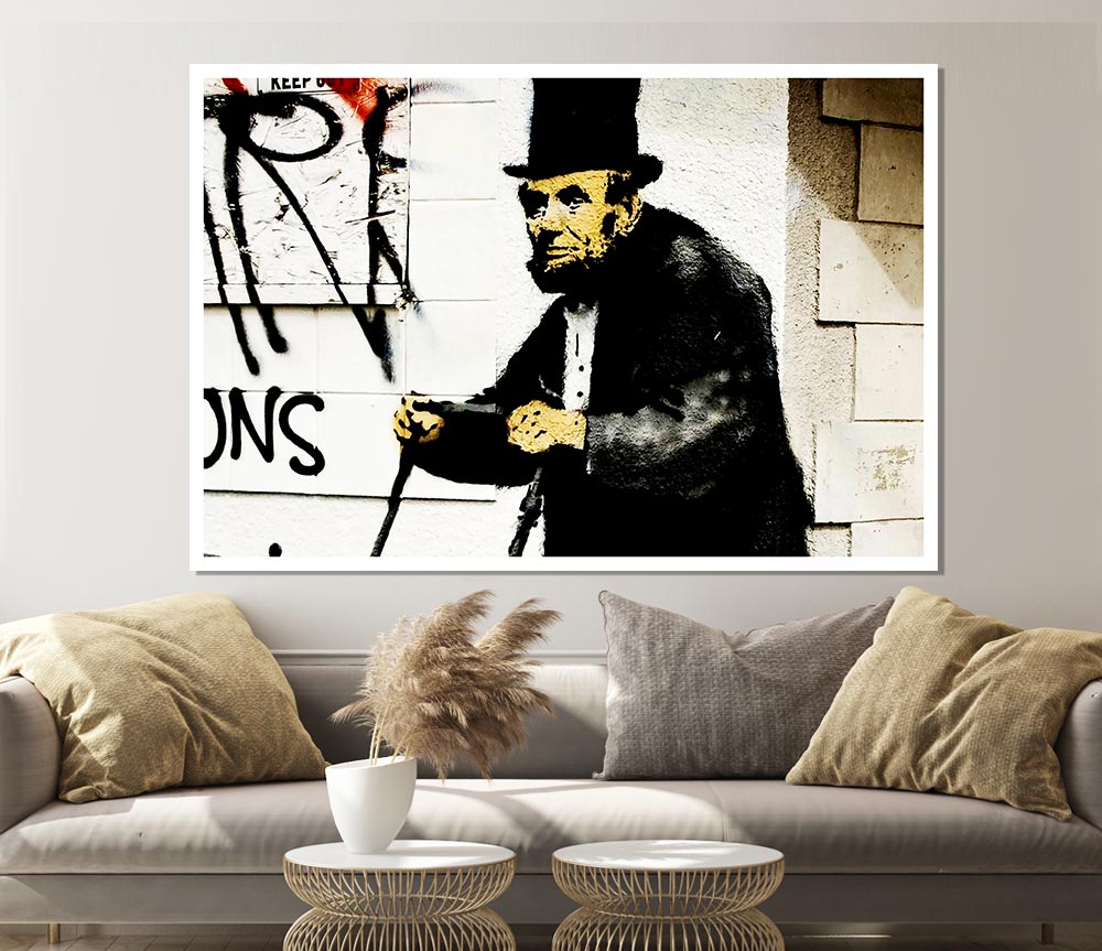 Lincoln Print Poster Wall Art