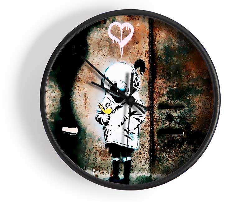 Love Tank Girl Clock - Wallart-Direct UK