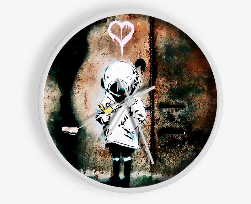 Love Tank Girl Clock - Wallart-Direct UK