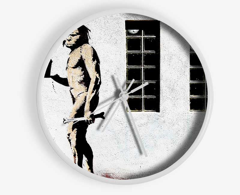 Mcdonald Caveman Clock - Wallart-Direct UK