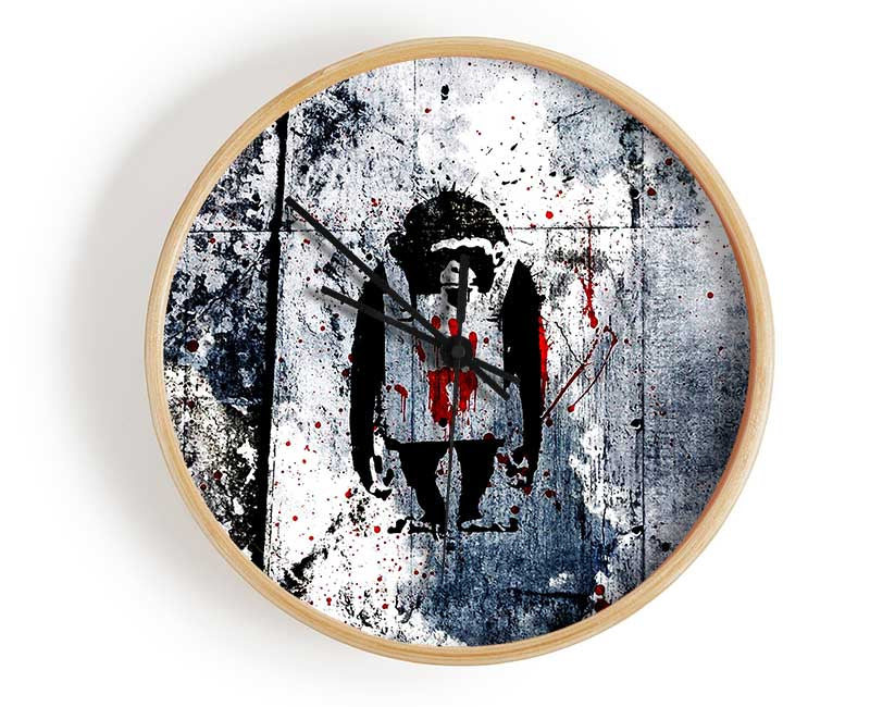 Monkey Clock - Wallart-Direct UK