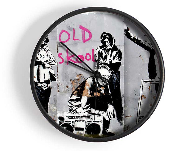 Old Skool Clock - Wallart-Direct UK