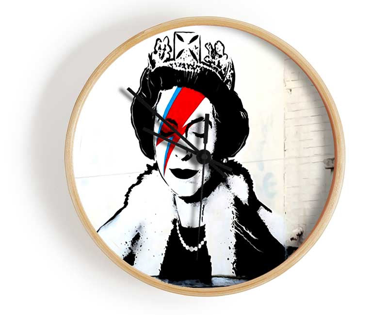 Queen Ziggy Clock - Wallart-Direct UK