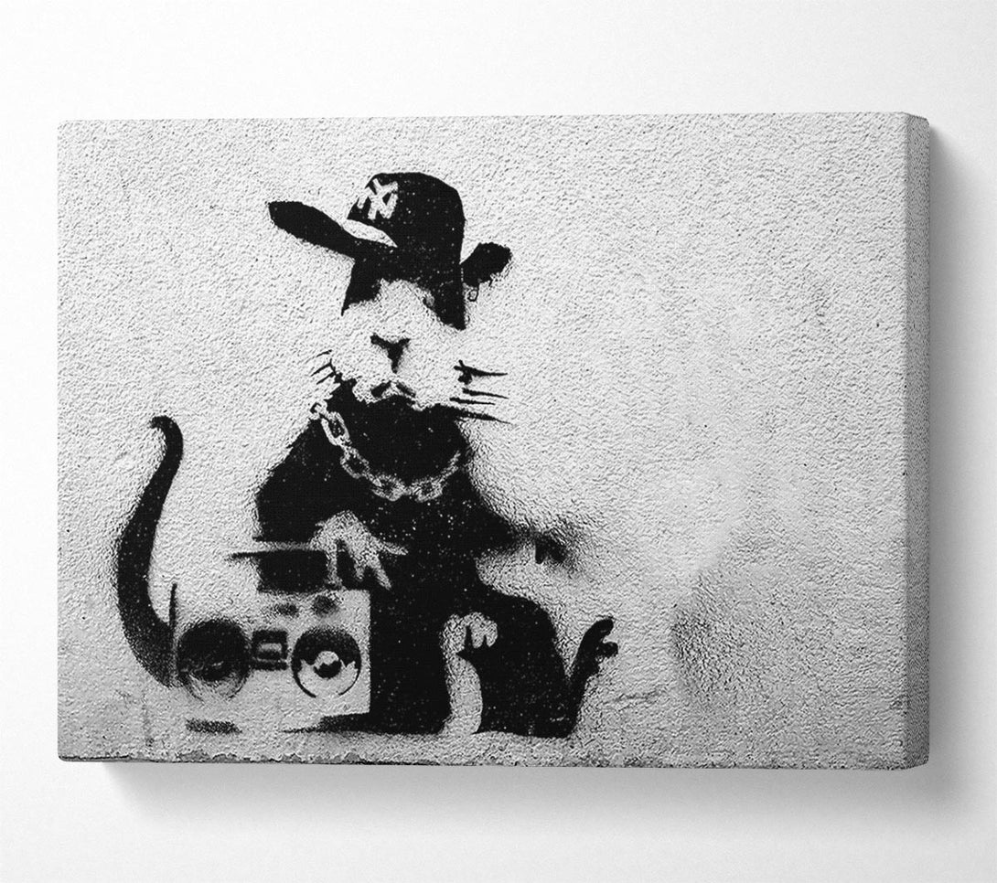 Picture of Rap Rat Canvas Print Wall Art