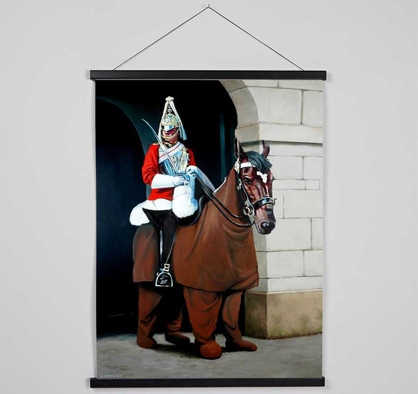 The Queens Guards Hanging Poster - Wallart-Direct UK