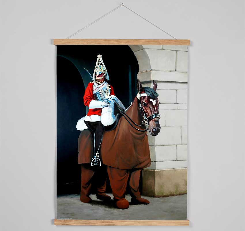 The Queens Guards Hanging Poster - Wallart-Direct UK