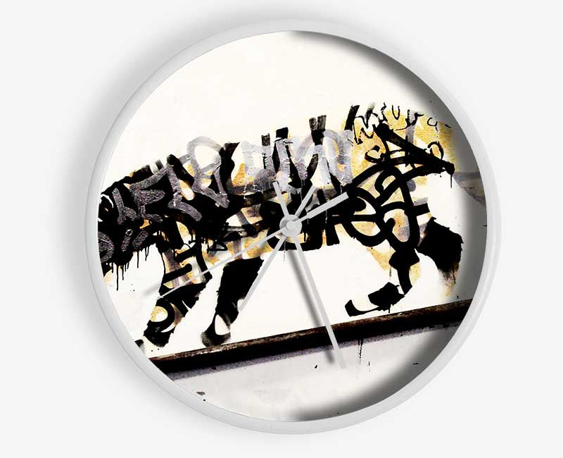 Tiger Clock - Wallart-Direct UK