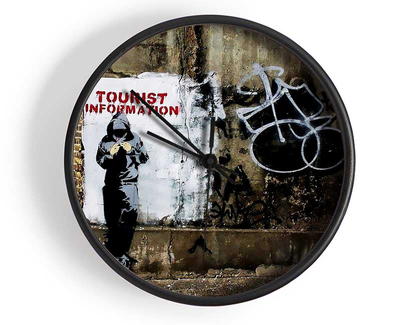 Tourist Information Clock - Wallart-Direct UK