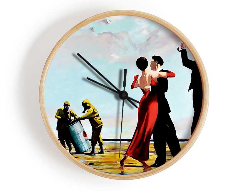 Toxic Waste Dance Clock - Wallart-Direct UK