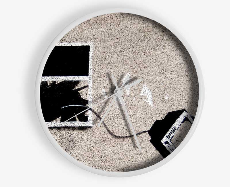 Tv Tantrum Clock - Wallart-Direct UK