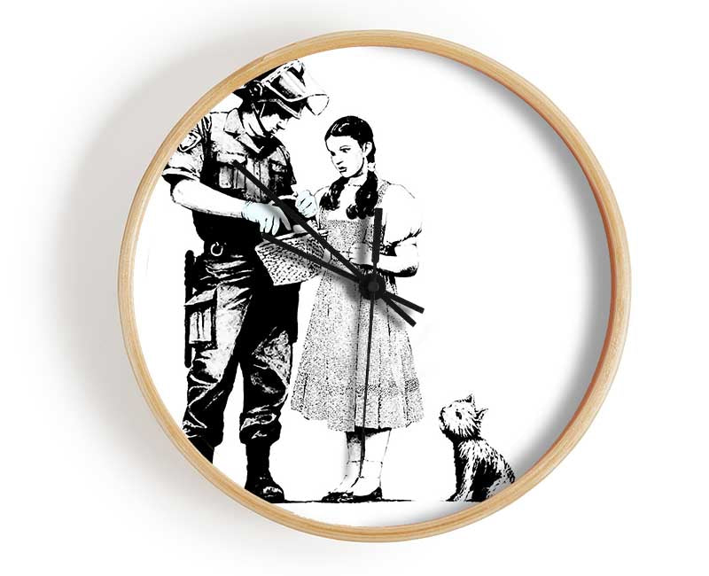 Wizard Of Oz Dorothy Lost Clock - Wallart-Direct UK