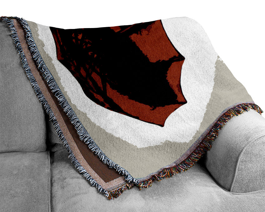 Bankers Gas Mask~~ Woven Blanket